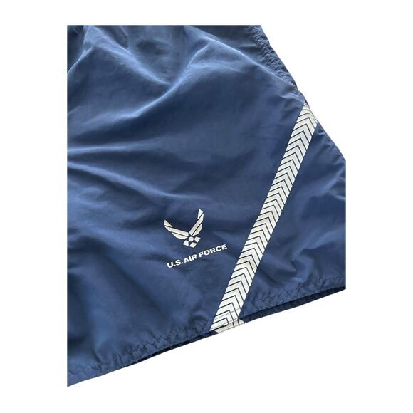 US Air Force Training Shorts XXL Unisex Adult Navy Blue Pocket Workout Athletic - Picture 2 of 5